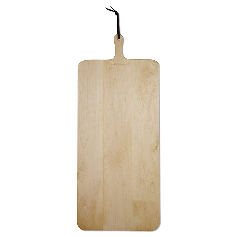 Planche à pain rectangulaire XL - Érable dur huilé Billots et planches Dutchdeluxes
