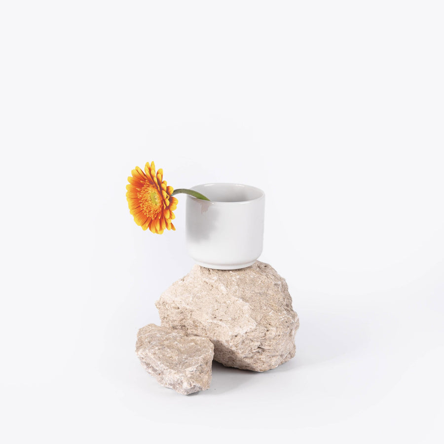 Tasse à café en porcelaine - Blanche Tasses Ogre la Fabrique