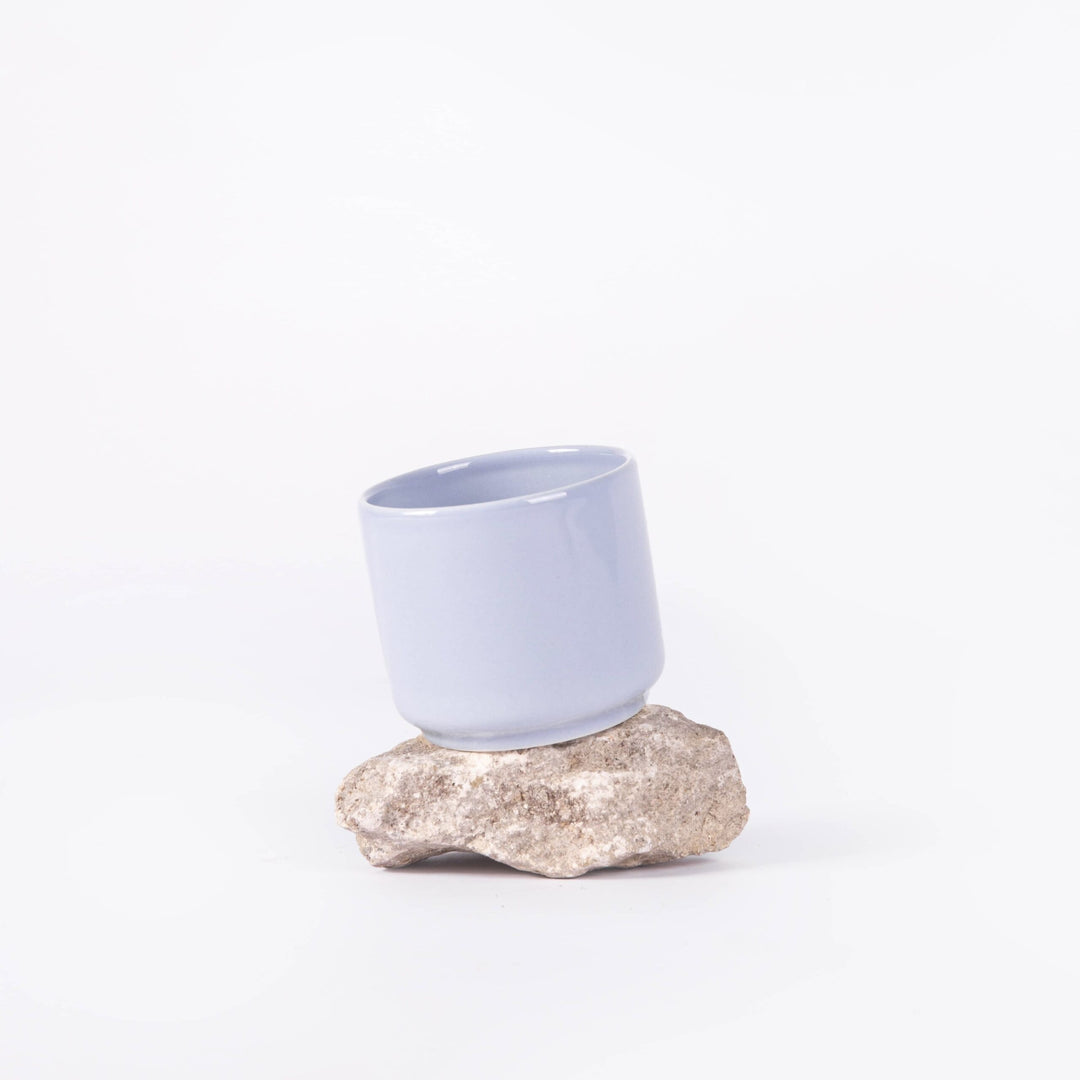 Tasse à café en porcelaine - Bleu pastel Tasses Ogre la Fabrique