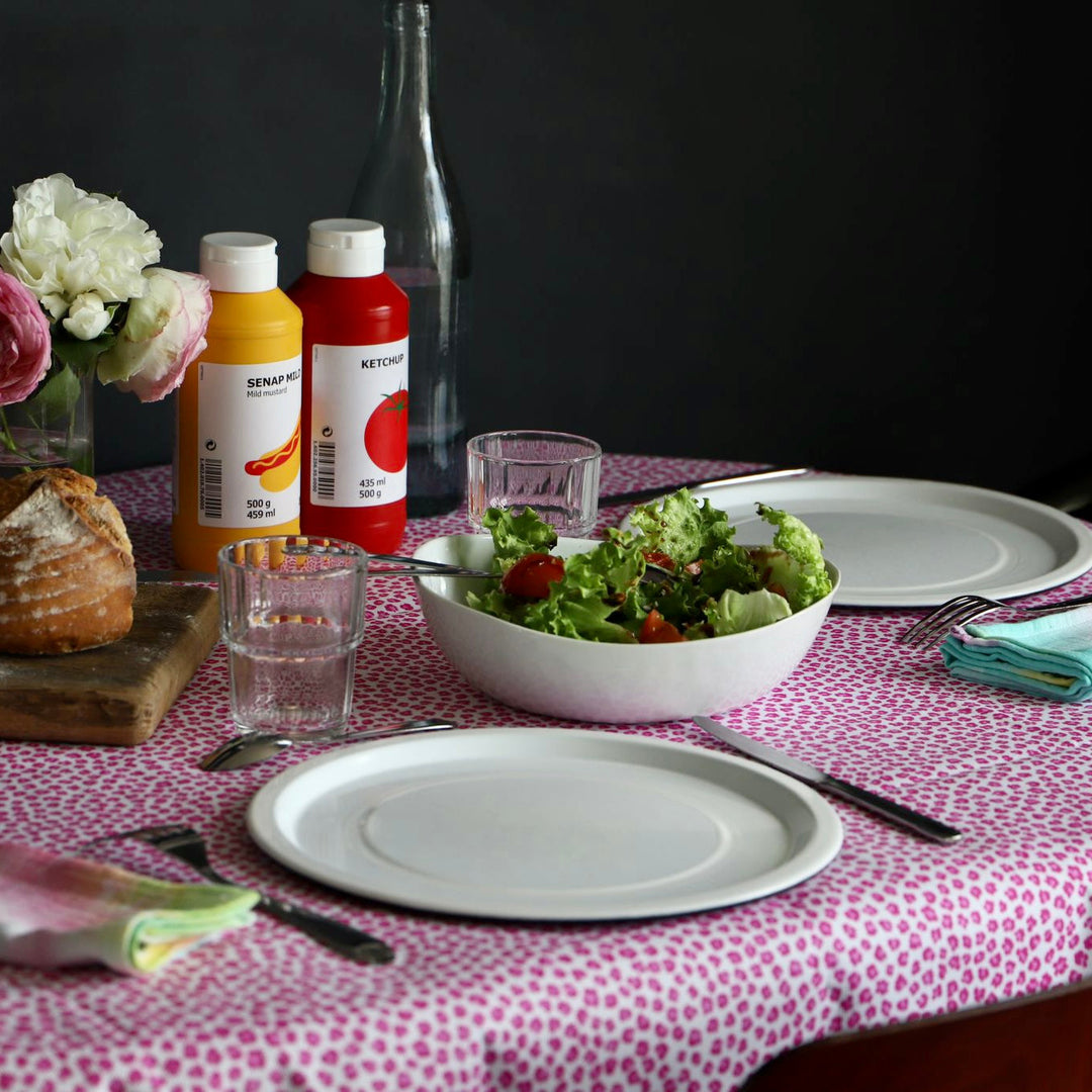 Chemin de table Garou Rose Chemins de table Maryne Guyot créations