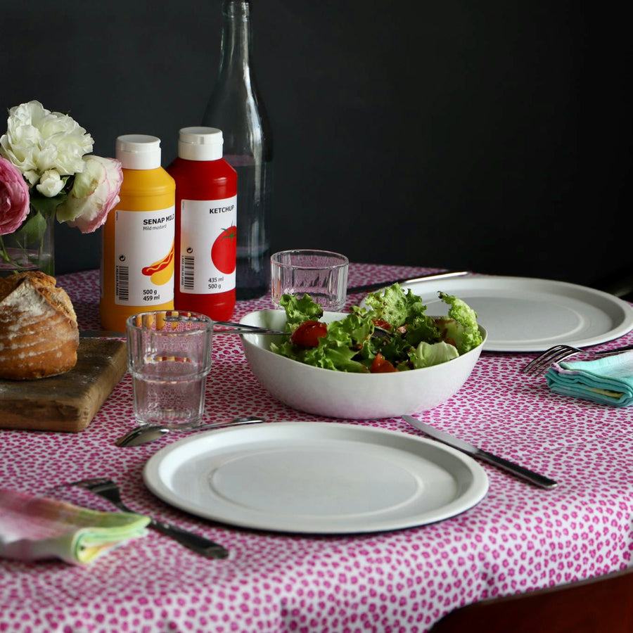 Chemin de table Garou Rose Chemins de table Maryne Guyot créations