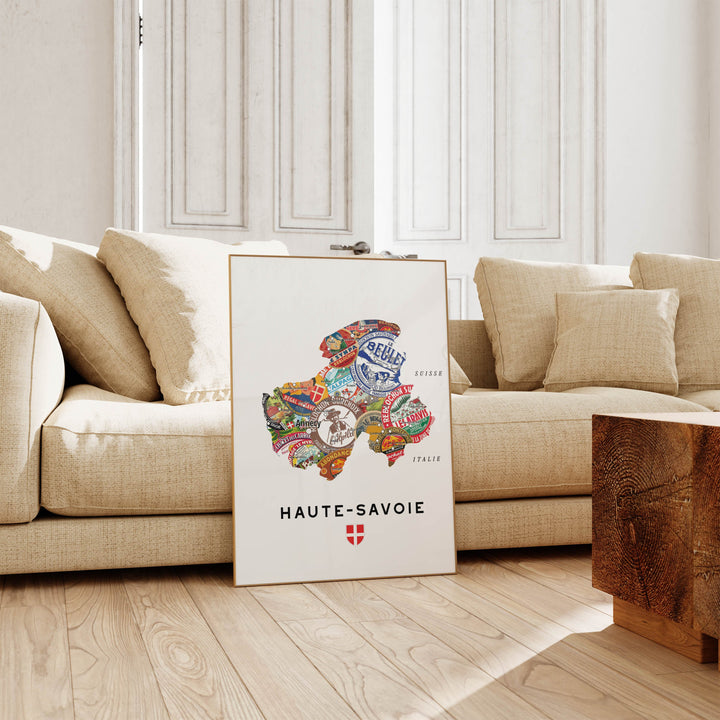Les Fromages de Haute-Savoie Affiches Atelier Vauvenargues