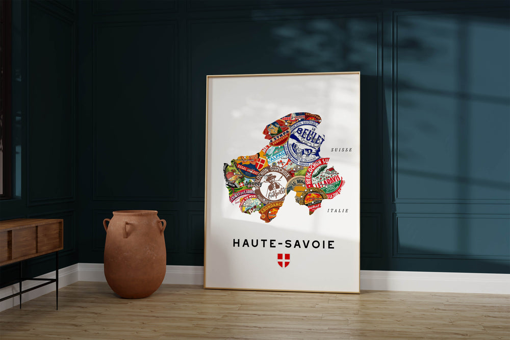 Les Fromages de Haute-Savoie Affiches Atelier Vauvenargues