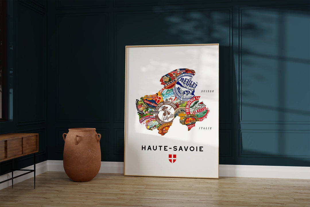Les Fromages de Haute-Savoie Affiches Atelier Vauvenargues