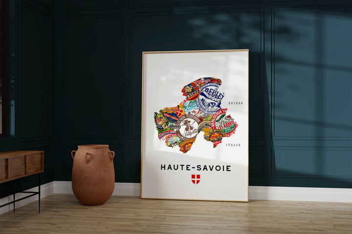 Les Fromages de Haute-Savoie Affiches Atelier Vauvenargues