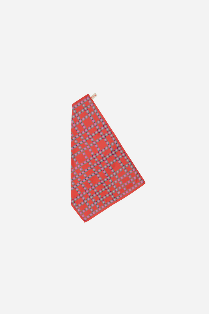 Vintage gingham kitchen towel, 100% cotton