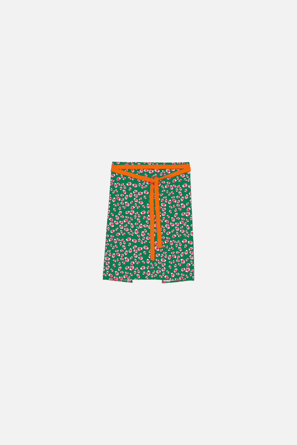 Tablier de cuisine jupe motif léopard vert Tabliers Maryne Guyot créations