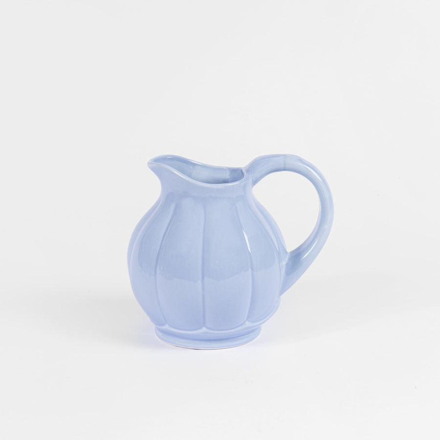 Le pichet Melon - Porcelaine Bleu Pichets Ogre la Fabrique