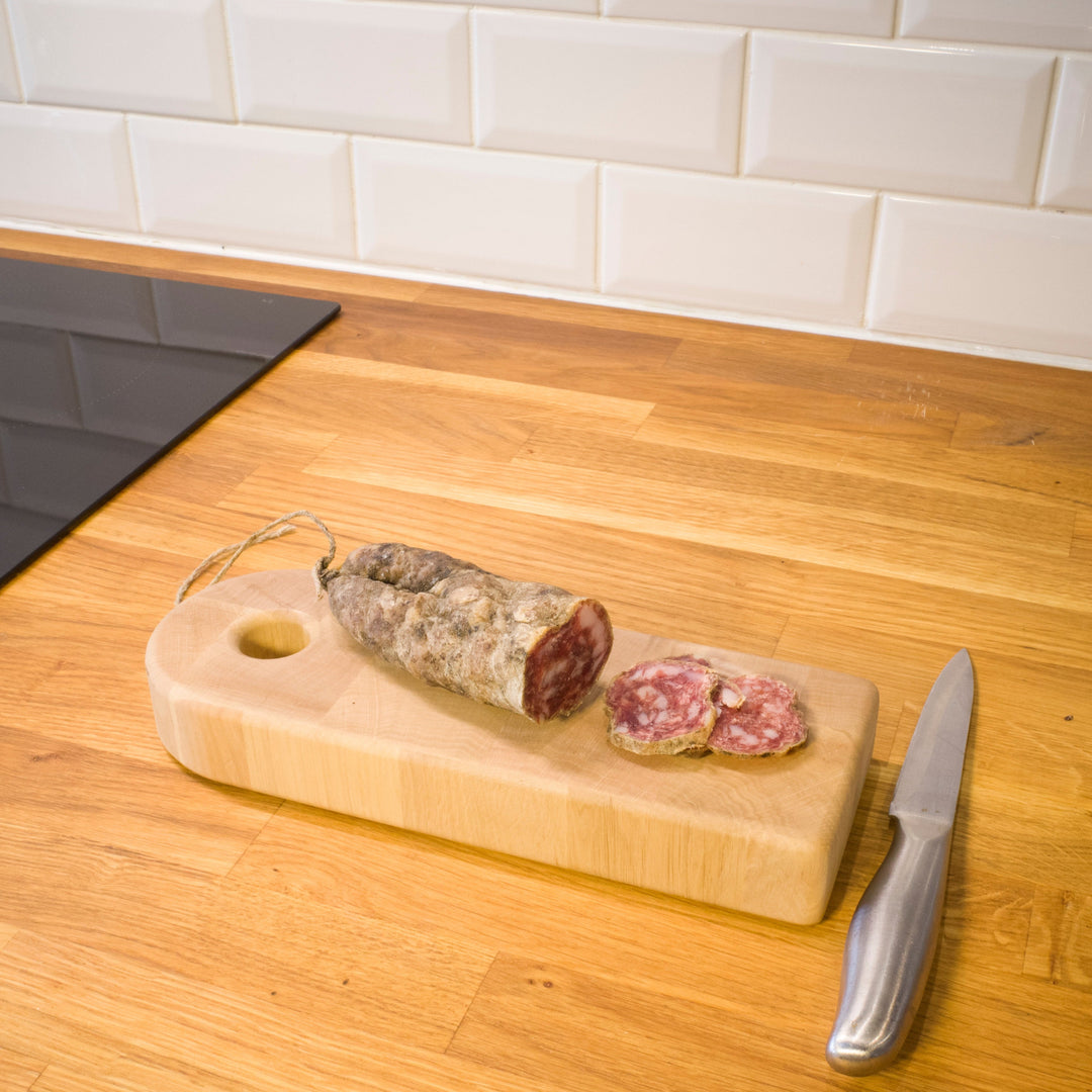 Planche en bois de bout de charme