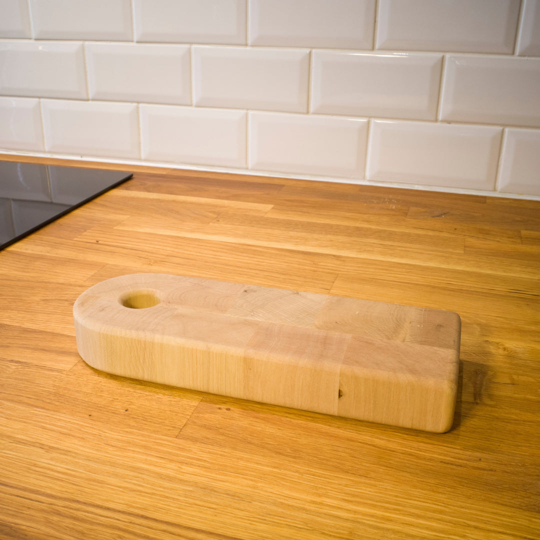 Planche en bois de bout de charme