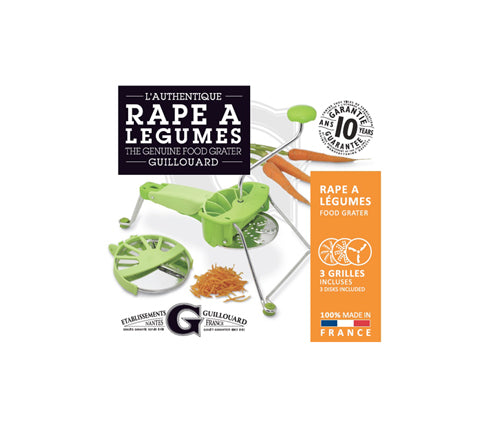 Passe légumes plastique premium Vert - 3 grilles Passe-légumes Guillouard