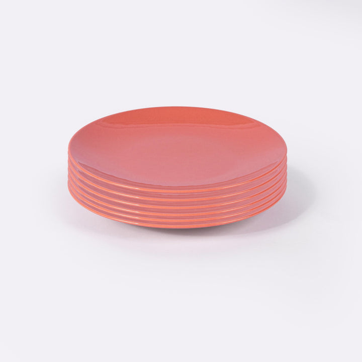 La grande assiette en porcelaine ronde - Terracotta Assiettes à diner Ogre la Fabrique