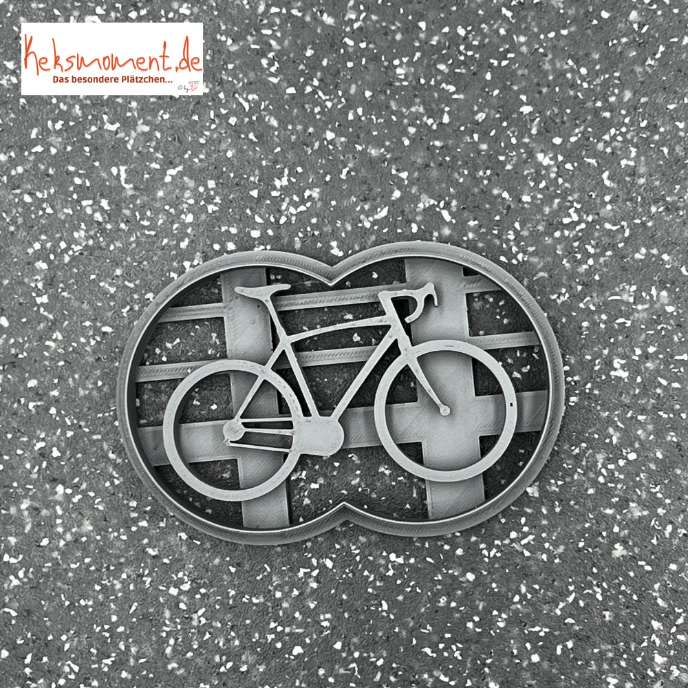 Emporte-pièce petit Vélo de course Emporte-pièces Keksmoment