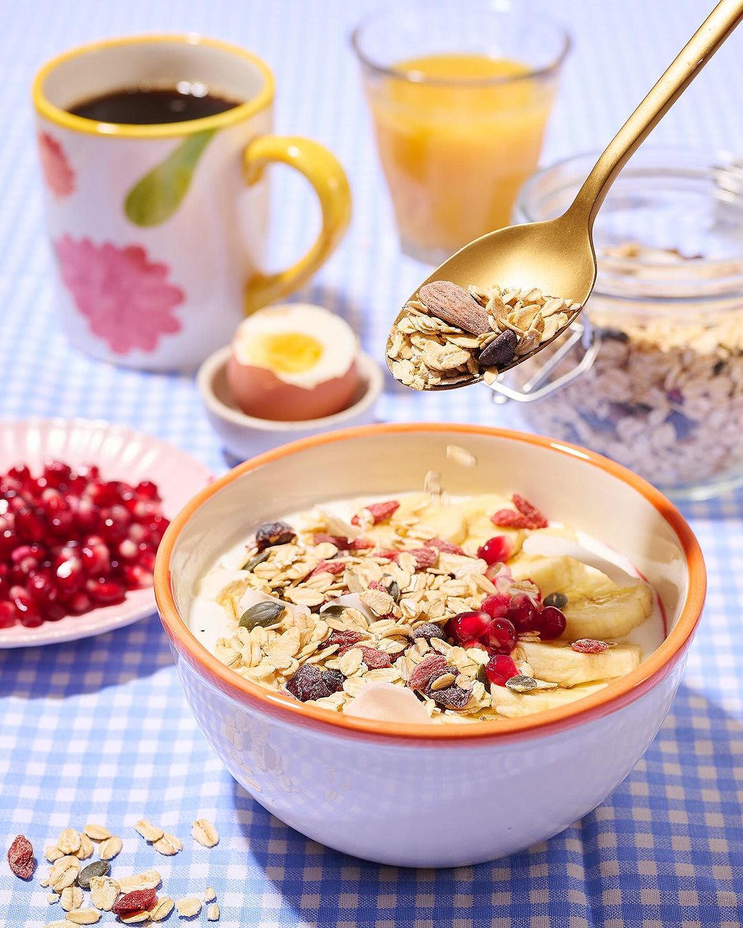 Mug fleuri jaune soleil (Set de 2)