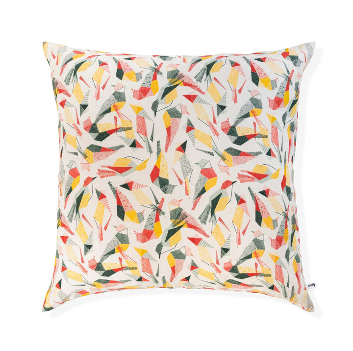 Housse de coussin lin 80x80 - Motif SABIÁ