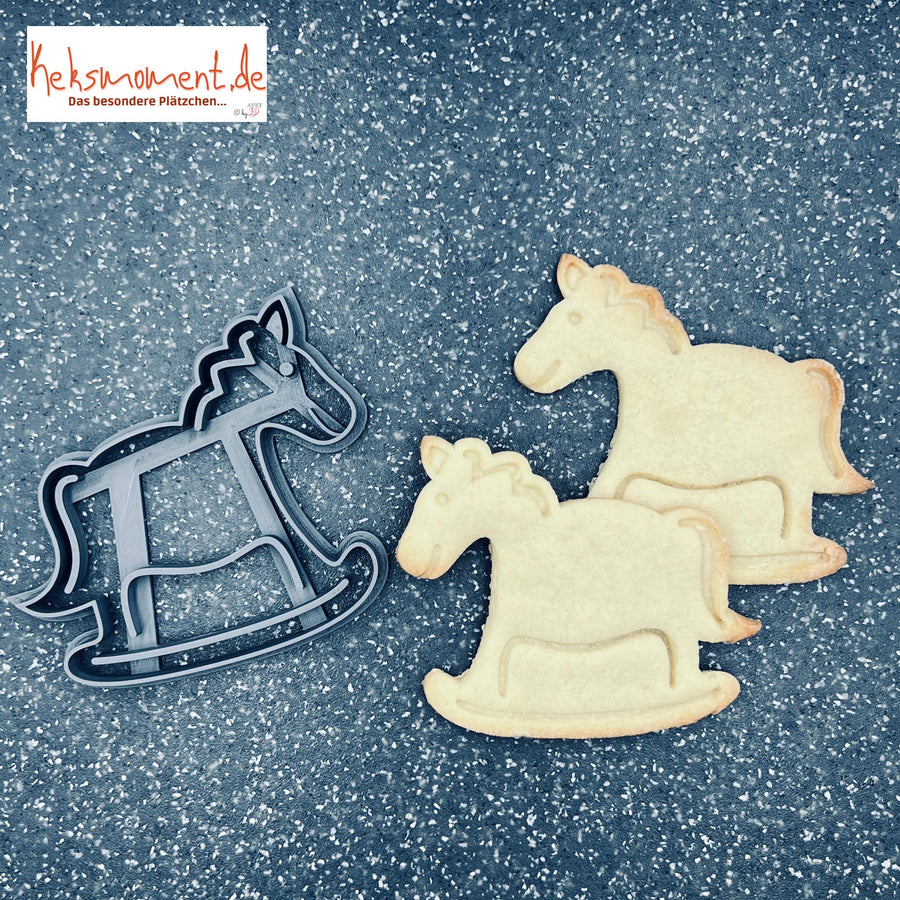 Emporte-pièce Cheval à bascule Emporte-pièces Keksmoment