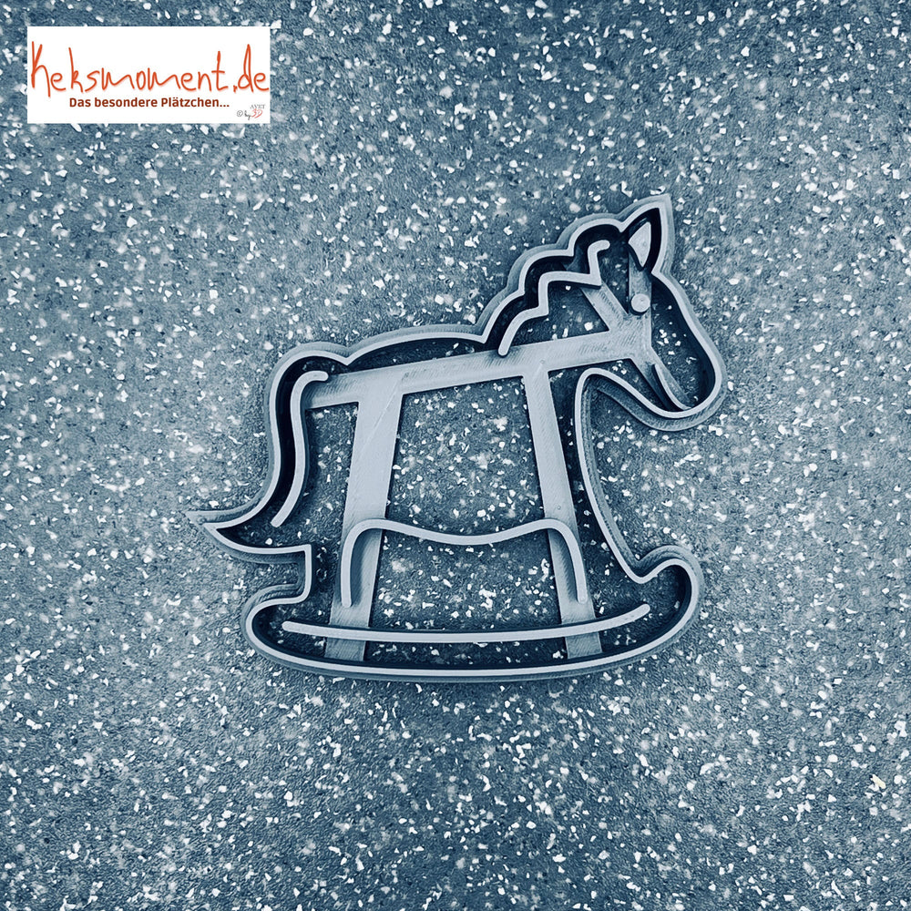 Emporte-pièce Cheval à bascule Emporte-pièces Keksmoment
