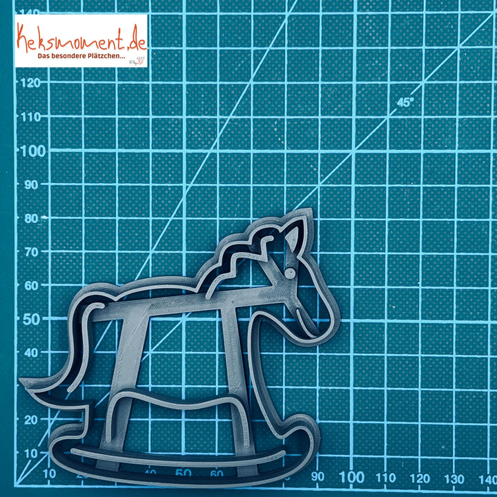 Emporte-pièce Cheval à bascule Emporte-pièces Keksmoment