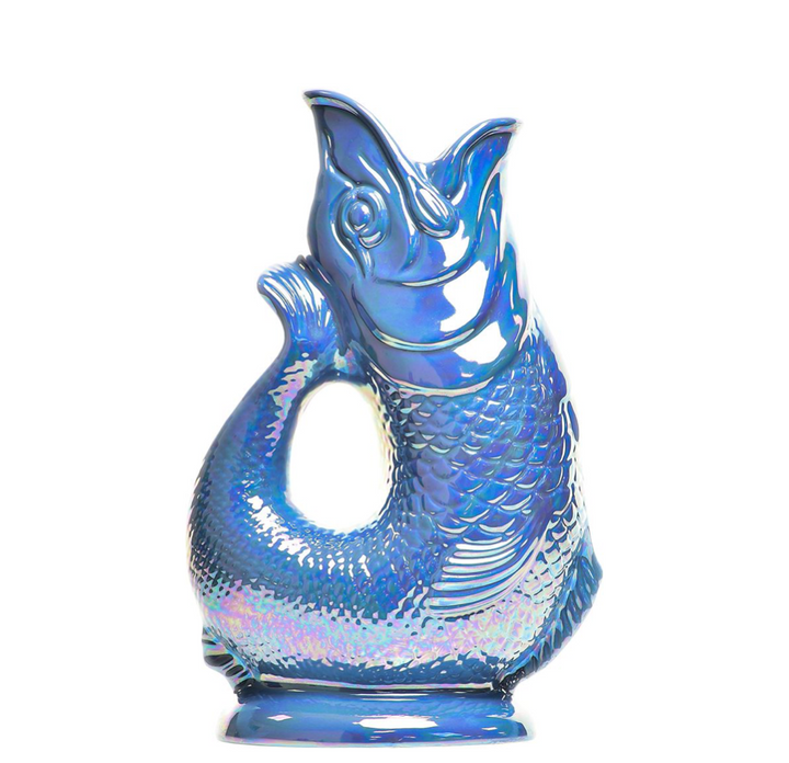 Autenthique Carafe GlouGlou Poisson | Gluggle jug | Format XL