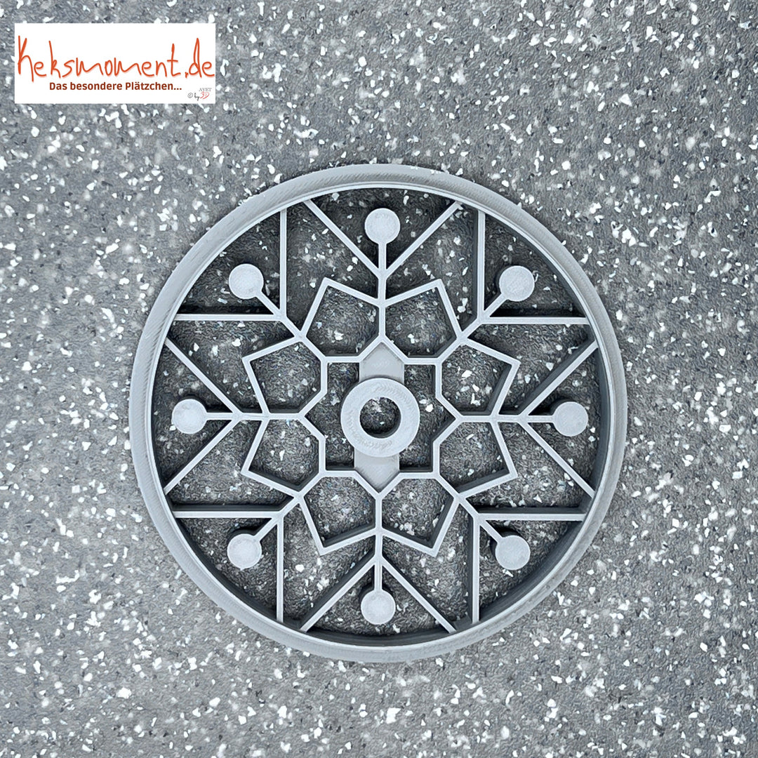 Emporte-pièce Mandala étoile Emporte-pièces Keksmoment
