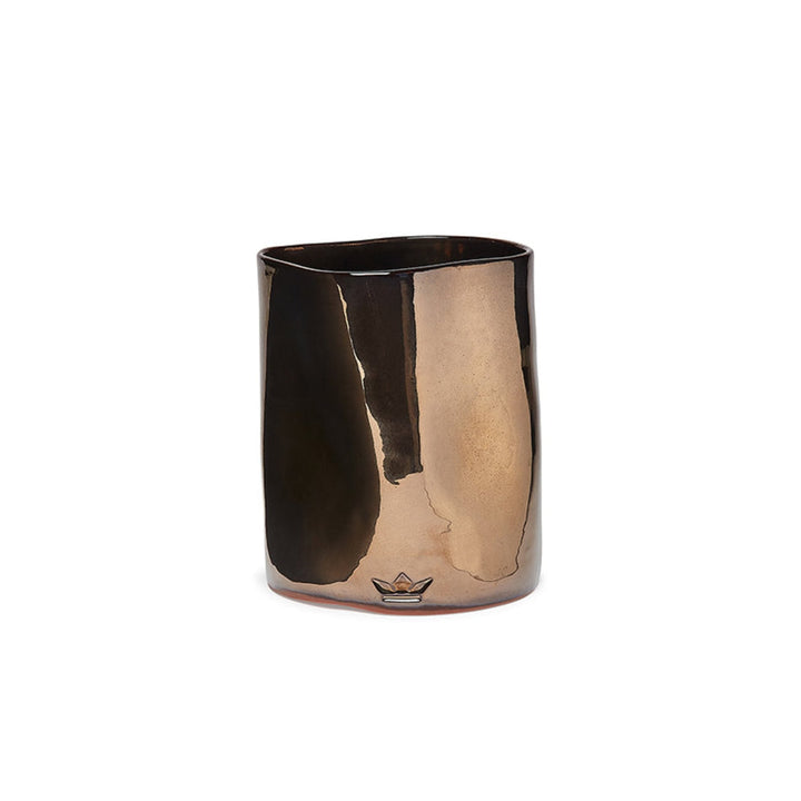 Dented Utensil Holder - Platinum