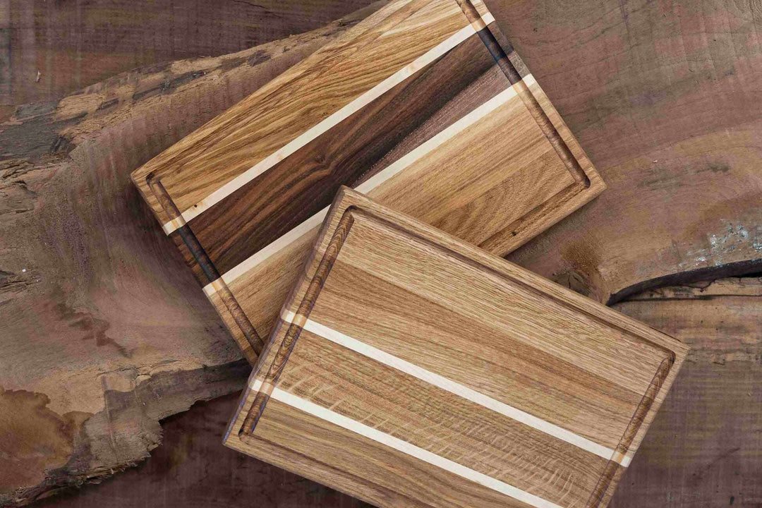 Planche à découper ARMOR en bois massif artisanal made in France