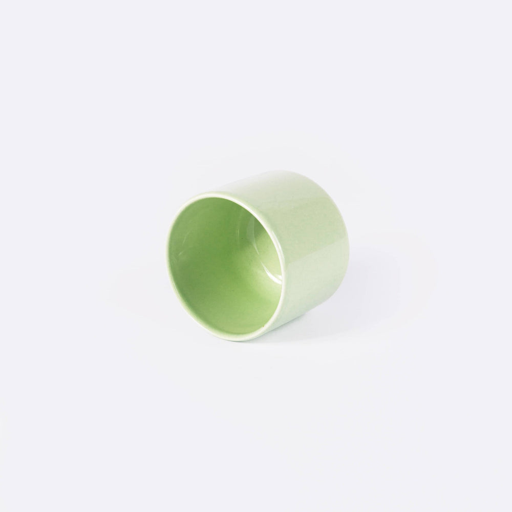 Tasse à café en porcelaine - Vert amande Tasses Ogre la Fabrique