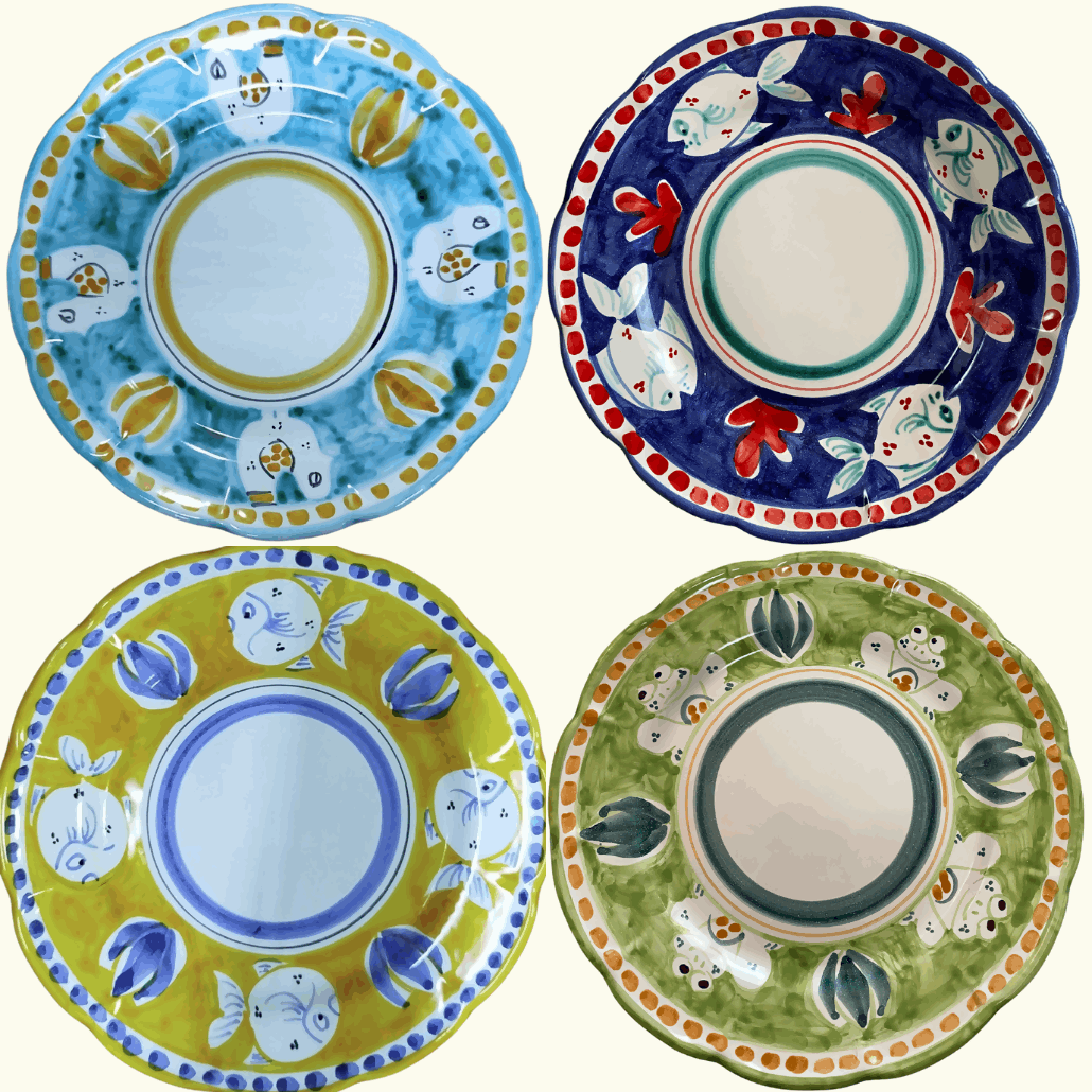Coffret de 4 Serviettes de table au motif léopard