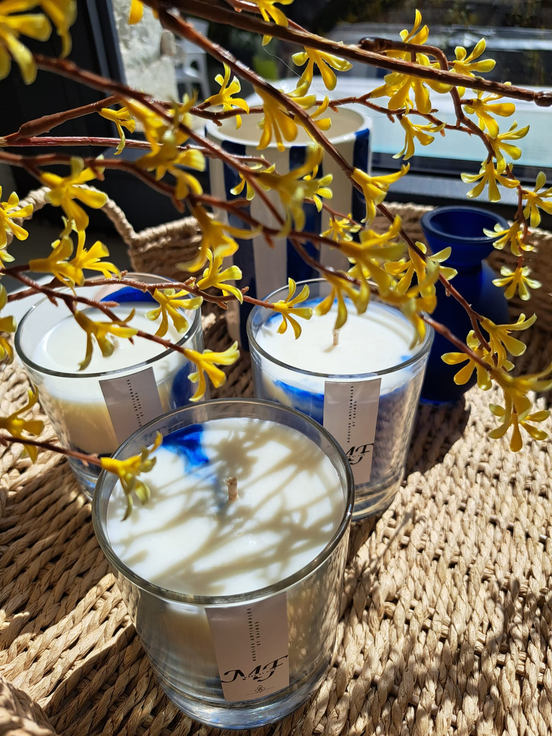 Azure Candle