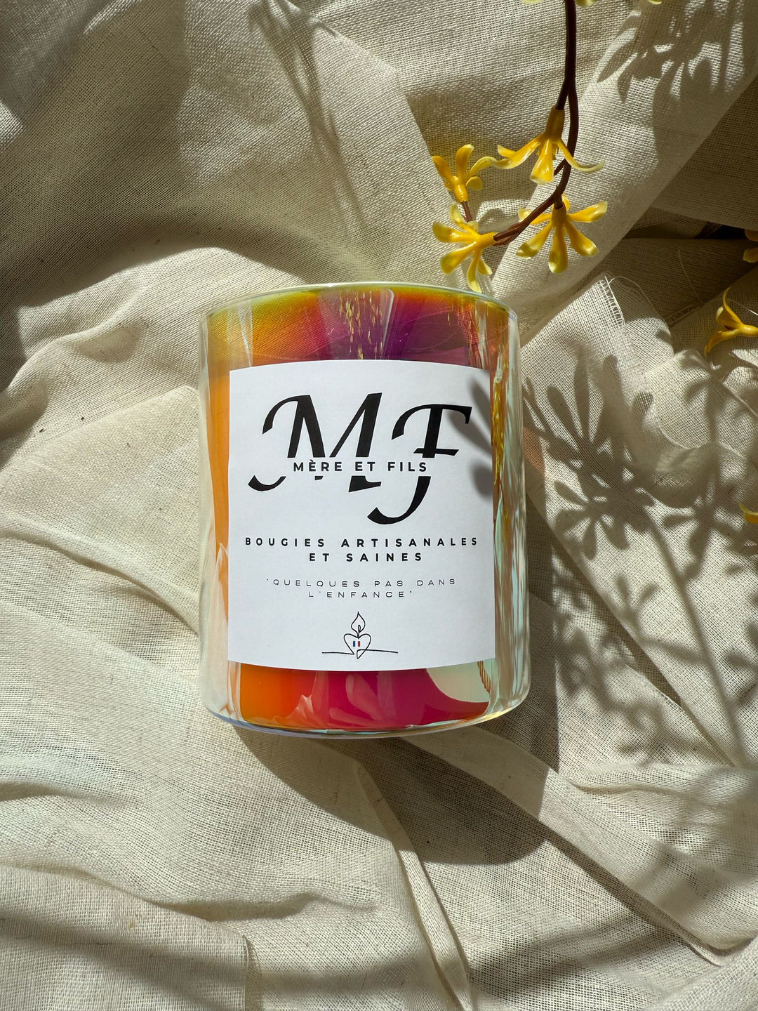 Bougie parfumée Quelques pas dans notre enfance