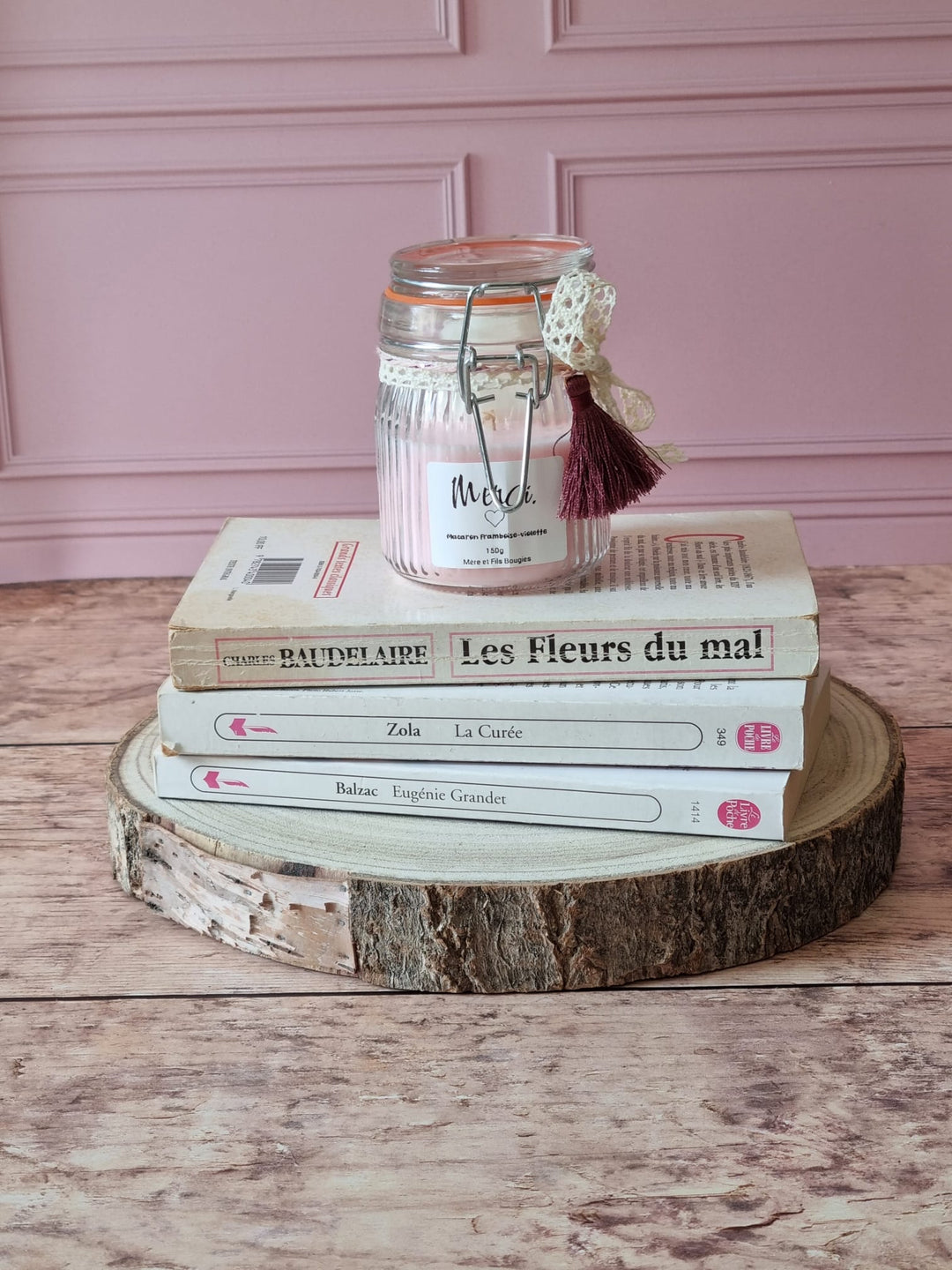 Collection coeur Bougies parfumées Mère et Fils