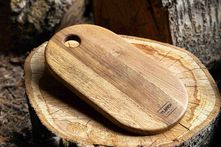 Planche à découper ROZ en bois massif artisanal made in France