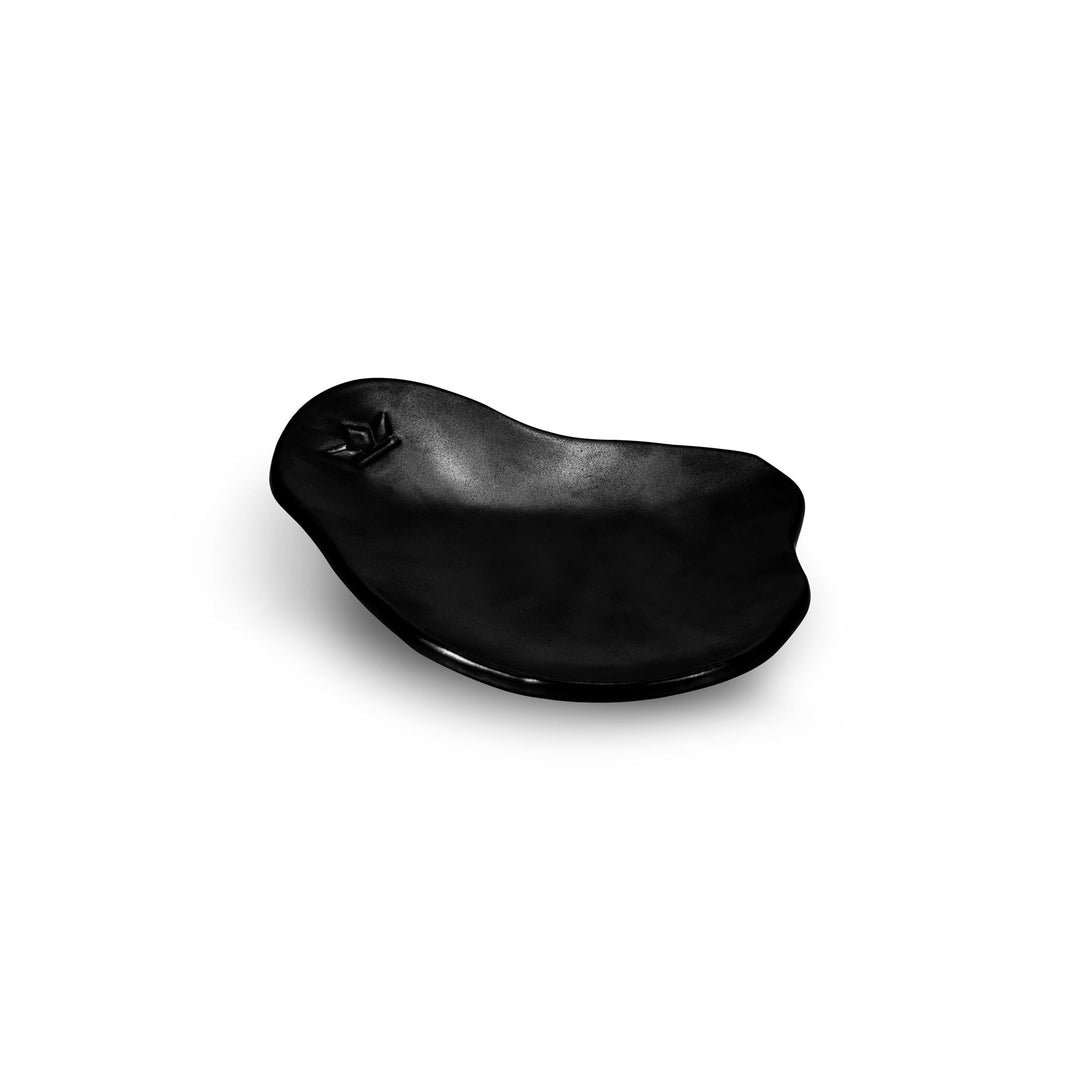 Petite assiette / repose-cuillère - par piece - Noir mat Repose-cuillères Dutchdeluxes