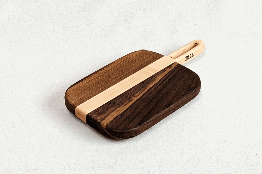 Planche à découper BILI – planche compact en bois massif artisanal made in France