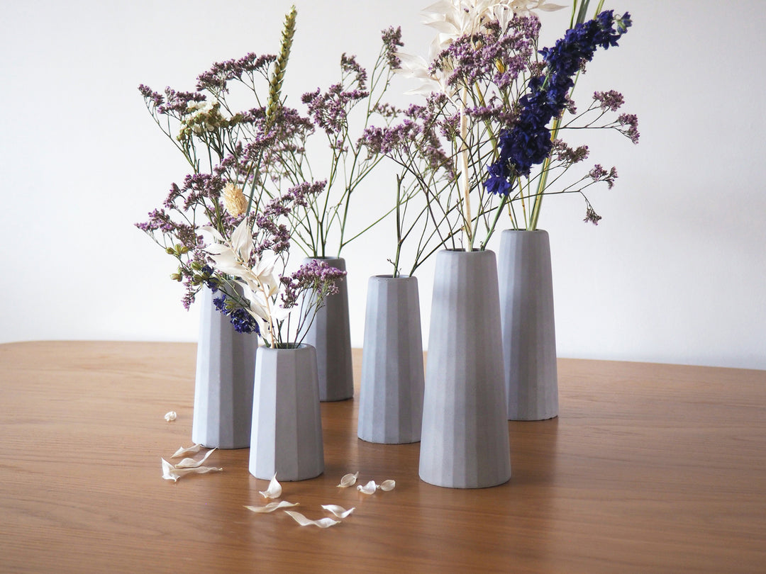 Vase en béton - Facette (taille L) Vases Gone's