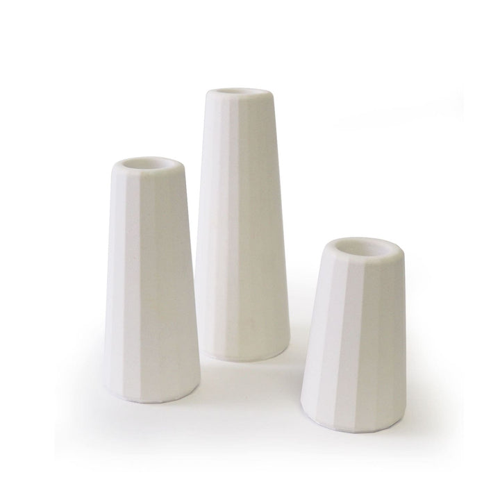 Vases en béton trio - Facette Vases Gone's