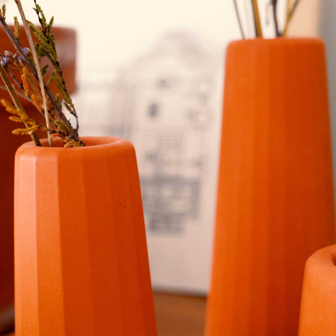 Vase en béton - Facette (taille M) Vases Gone's