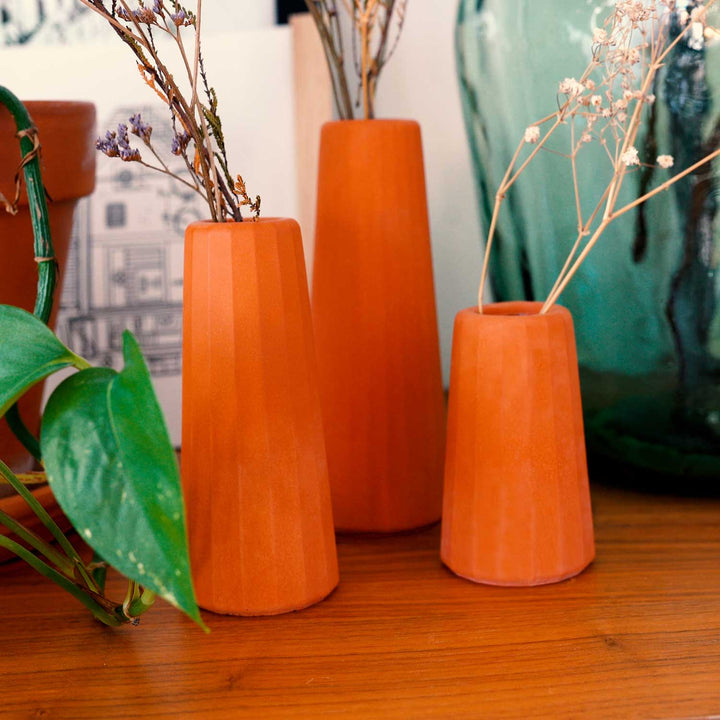 Vase en béton - Facette (taille L) Vases Gone's