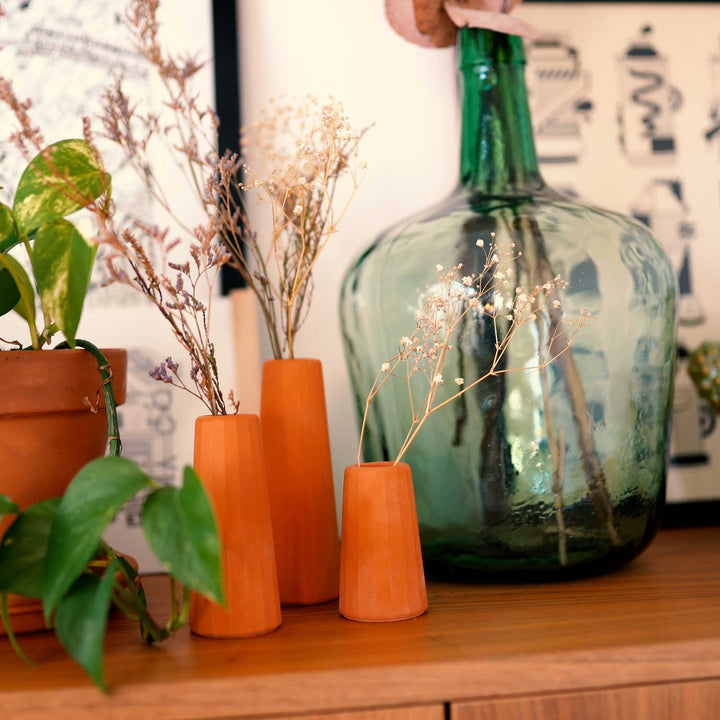 Vase en béton - Facette (taille S) Vases Gone's