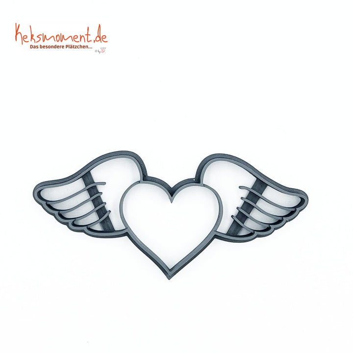Emporte-pièce "Coeur ailé" Emporte-pièces Keksmoment