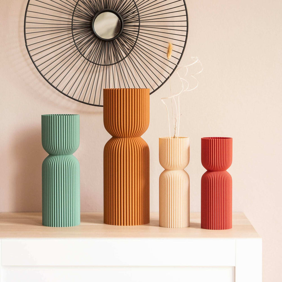 Vase Diabolo pour fleurs séchées et stabilisées Vases Filament