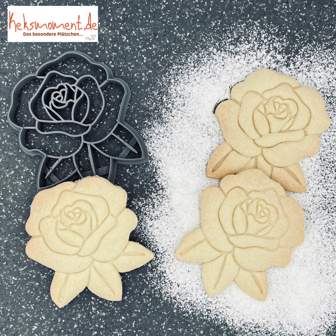 Emporte-pièce Roses Emporte-pièces Keksmoment