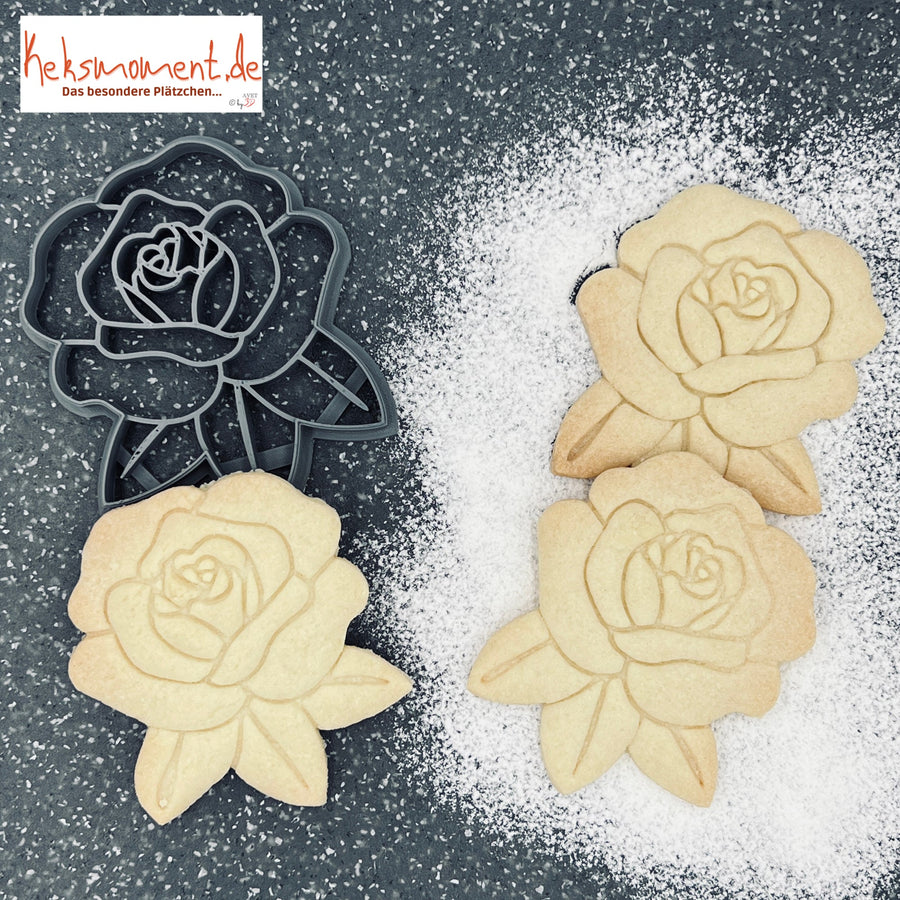 Emporte-pièce Roses Emporte-pièces Keksmoment