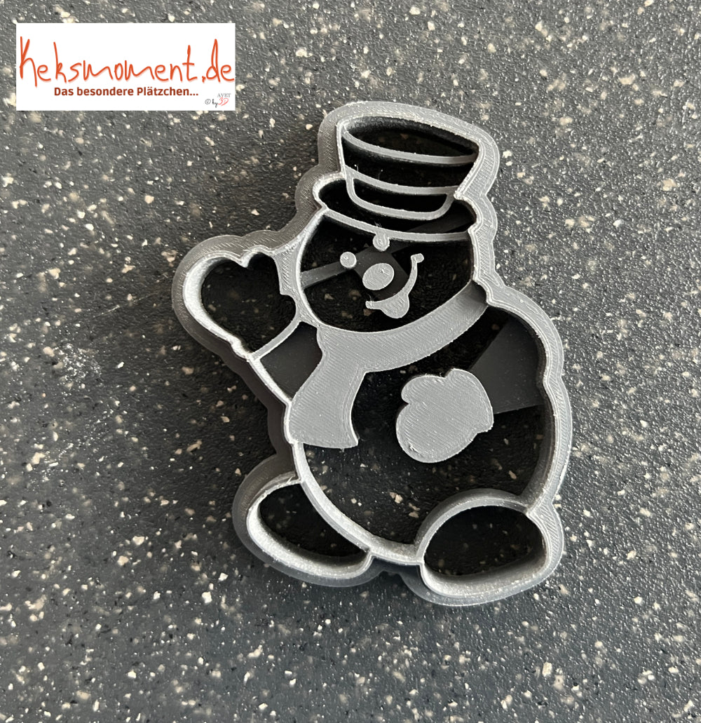 Emporte-pièce Bonhomme de neige Emporte-pièces Keksmoment