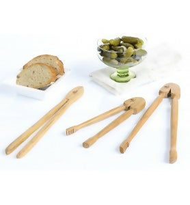 Pince à cornichons en olivier Pinces Bérard France