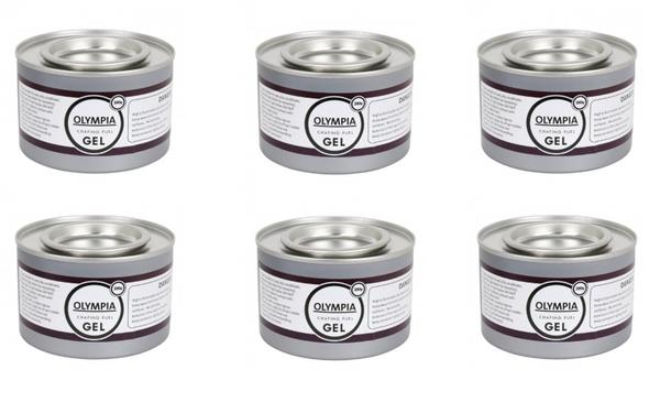 Pot Gel combustible bio ethanol (pack de 6)