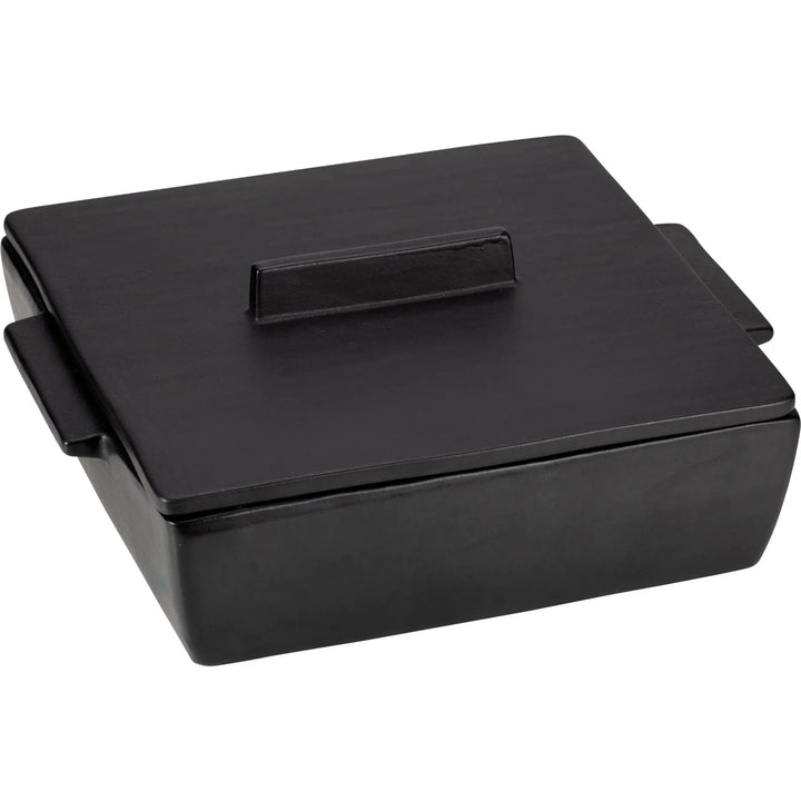Plat à four rectangulaire - Petit - Noir mat