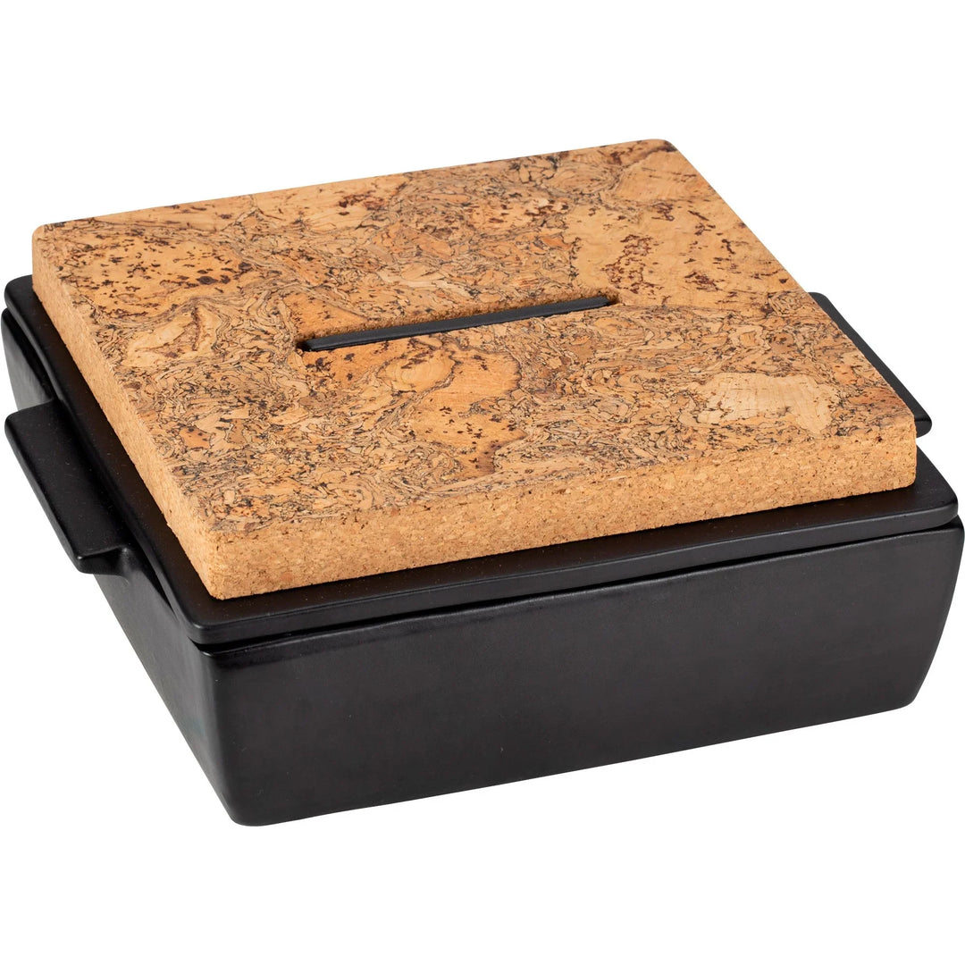 Plat à four rectangulaire - Petit - Noir mat