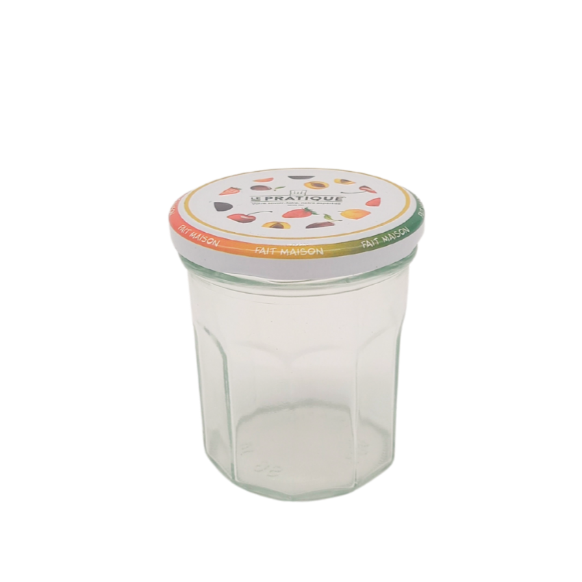 Pots de confiture 200 ml pack de 6 - Le Pratique Bocaux en verre Le Pratique