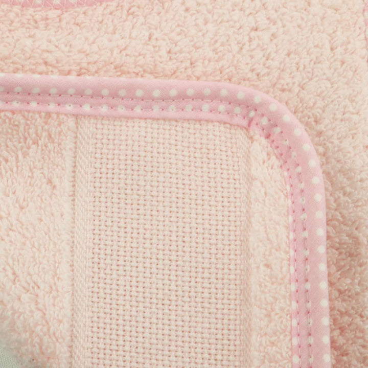 Lot de 2 bavoirs elastique avec toile aïda MAIDA Bavoirs Linandelle